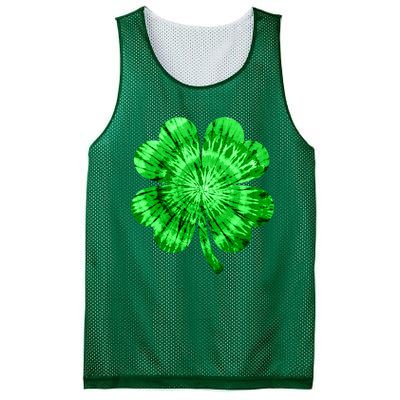 St Patrick's Day Shamrock Tie Dye Women Irish Boy Lucky Mesh Reversible Basketball Jersey Tank