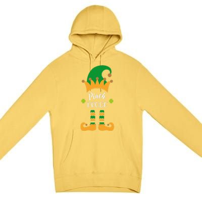 Saint Patrick's Day Pinch Proof Paddy's Day March 17 Design Love Premium Pullover Hoodie