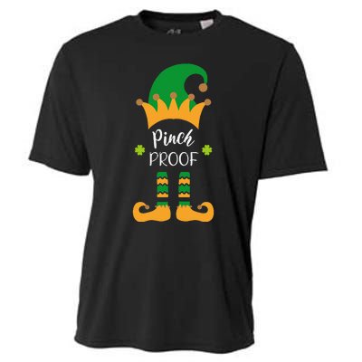 Saint Patrick's Day Pinch Proof Paddy's Day March 17 Design Love Cooling Performance Crew T-Shirt