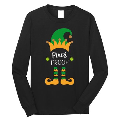 Saint Patrick's Day Pinch Proof Paddy's Day March 17 Design Love Long Sleeve Shirt