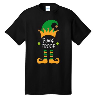 Saint Patrick's Day Pinch Proof Paddy's Day March 17 Design Love Tall T-Shirt