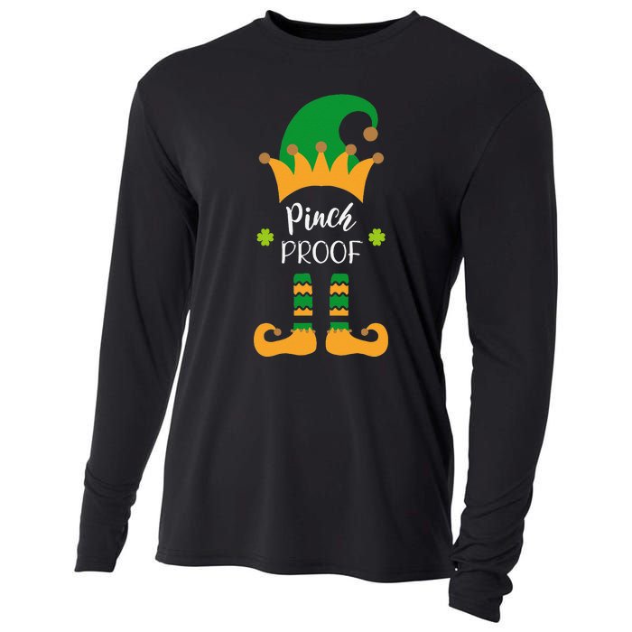 Saint Patrick's Day Pinch Proof Paddy's Day March 17 Design Love Cooling Performance Long Sleeve Crew