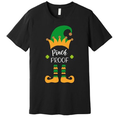 Saint Patrick's Day Pinch Proof Paddy's Day March 17 Design Love Premium T-Shirt