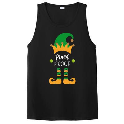 Saint Patrick's Day Pinch Proof Paddy's Day March 17 Design Love PosiCharge Competitor Tank