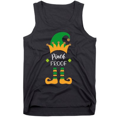 Saint Patrick's Day Pinch Proof Paddy's Day March 17 Design Love Tank Top