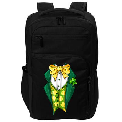 St Patrick's Day Tuxedo Impact Tech Backpack