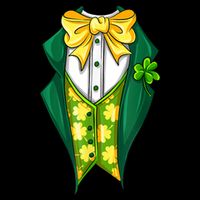 St Patrick's Day Tuxedo Impact Tech Backpack