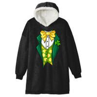 St Patrick's Day Tuxedo Hooded Wearable Blanket