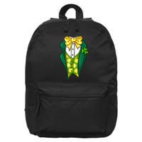 St Patrick's Day Tuxedo 16 in Basic Backpack