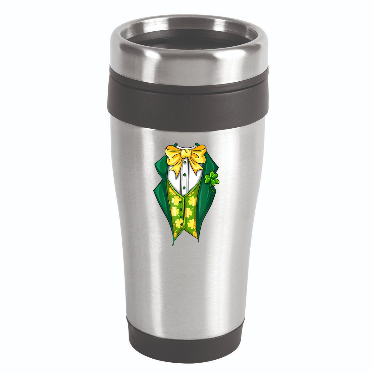 St Patrick's Day Tuxedo 16oz Travel Tumbler