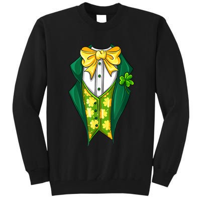 St Patrick's Day Tuxedo Tall Sweatshirt