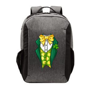 St Patrick's Day Tuxedo Vector Backpack