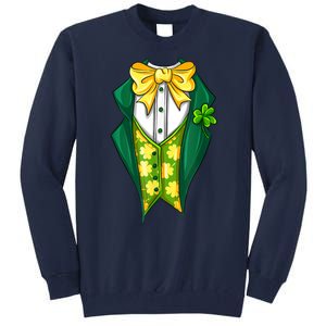 St Patrick's Day Tuxedo Tall Sweatshirt