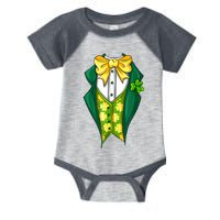 St Patrick's Day Tuxedo Infant Baby Jersey Bodysuit