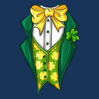 St Patrick's Day Tuxedo Infant Baby Jersey Bodysuit
