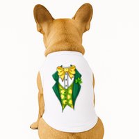 St Patrick's Day Tuxedo Doggie Tank