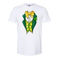 St Patrick's Day Tuxedo Softstyle CVC T-Shirt