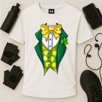 St Patrick's Day Tuxedo Cooling Performance Crew T-Shirt