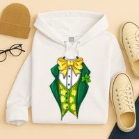 St Patrick's Day Tuxedo Hoodie