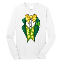 St Patrick's Day Tuxedo Long Sleeve Shirt