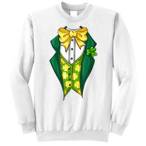 St Patrick's Day Tuxedo Sweatshirt