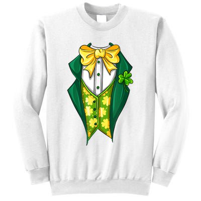St Patrick's Day Tuxedo Sweatshirt