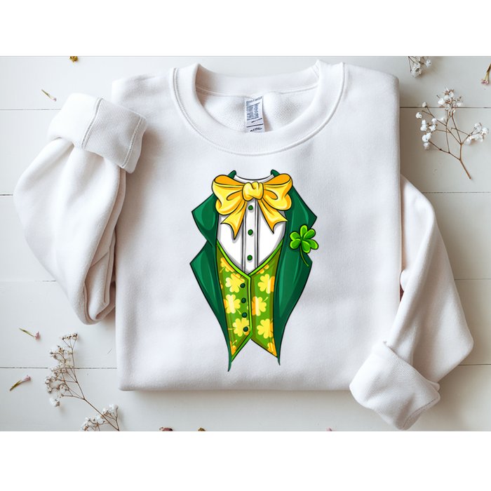 St Patrick's Day Tuxedo Sweatshirt