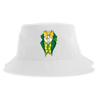 St Patrick's Day Tuxedo Sustainable Bucket Hat