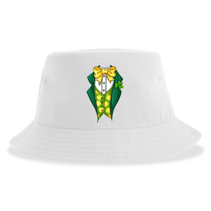 St Patrick's Day Tuxedo Sustainable Bucket Hat