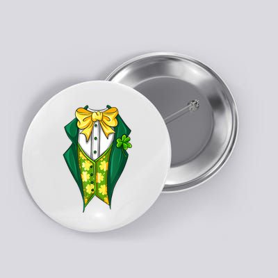 St Patrick's Day Tuxedo Button