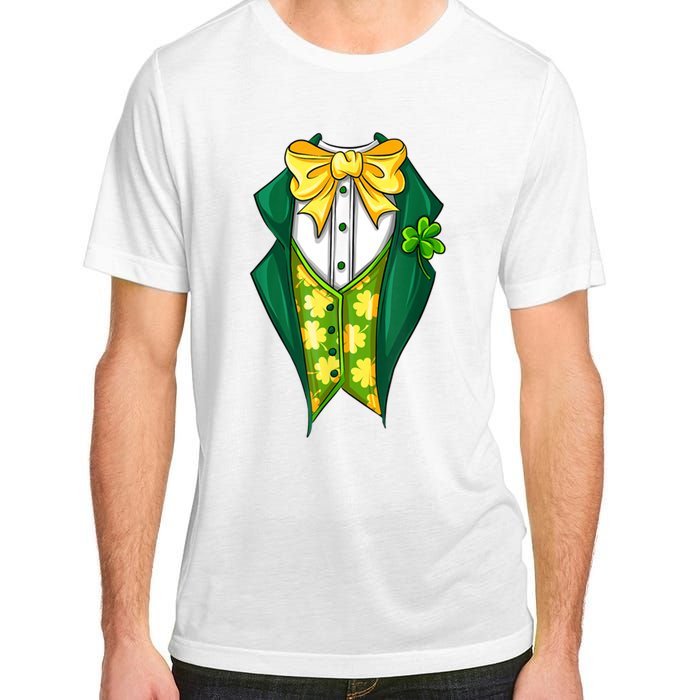 St Patrick's Day Tuxedo Adult ChromaSoft Performance T-Shirt