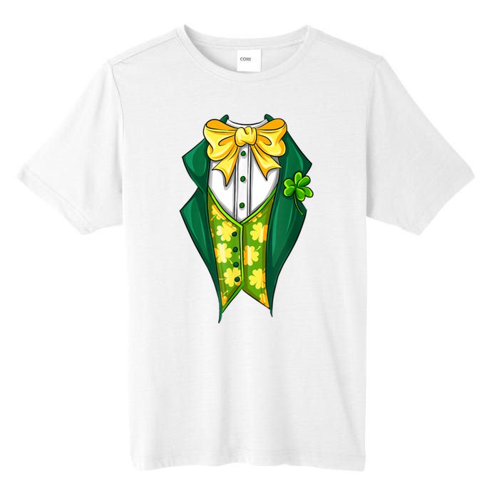 St Patrick's Day Tuxedo Tall Fusion ChromaSoft Performance T-Shirt