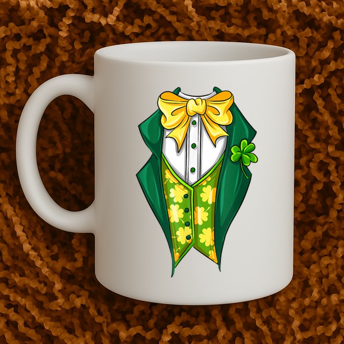 St Patrick's Day Tuxedo Mug