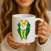 St Patrick's Day Tuxedo Mug