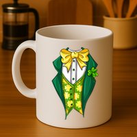 St Patrick's Day Tuxedo Mug