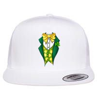 St Patrick's Day Tuxedo Flat Bill Trucker Hat