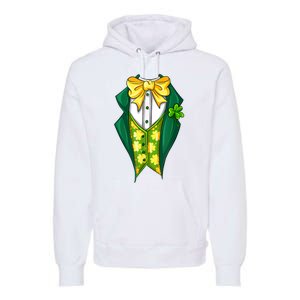 St Patrick's Day Tuxedo Premium Hoodie