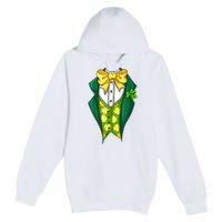 St Patrick's Day Tuxedo Premium Pullover Hoodie