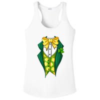 St Patrick's Day Tuxedo Ladies PosiCharge Competitor Racerback Tank