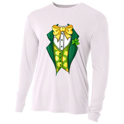 St Patrick's Day Tuxedo Cooling Performance Long Sleeve Crew