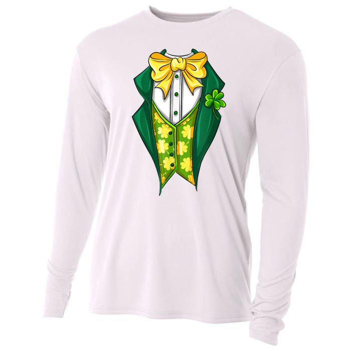 St Patrick's Day Tuxedo Cooling Performance Long Sleeve Crew