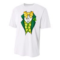 St Patrick's Day Tuxedo Performance Sprint T-Shirt