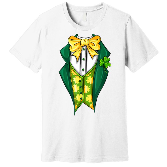 St Patrick's Day Tuxedo Premium T-Shirt