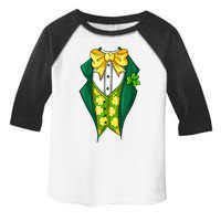 St Patrick's Day Tuxedo Toddler Fine Jersey T-Shirt