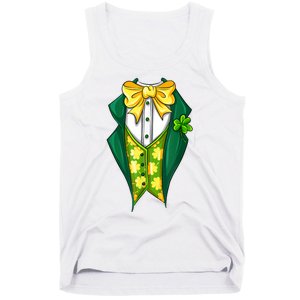 St Patrick's Day Tuxedo Tank Top