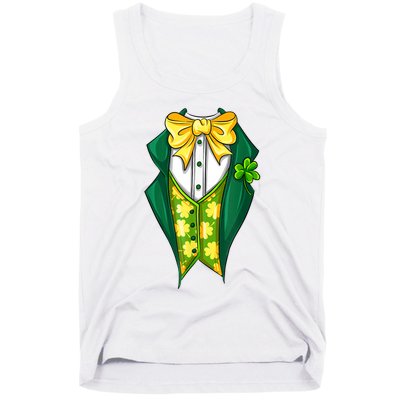 St Patrick's Day Tuxedo Tank Top
