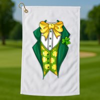 St Patrick's Day Tuxedo Golf Towel