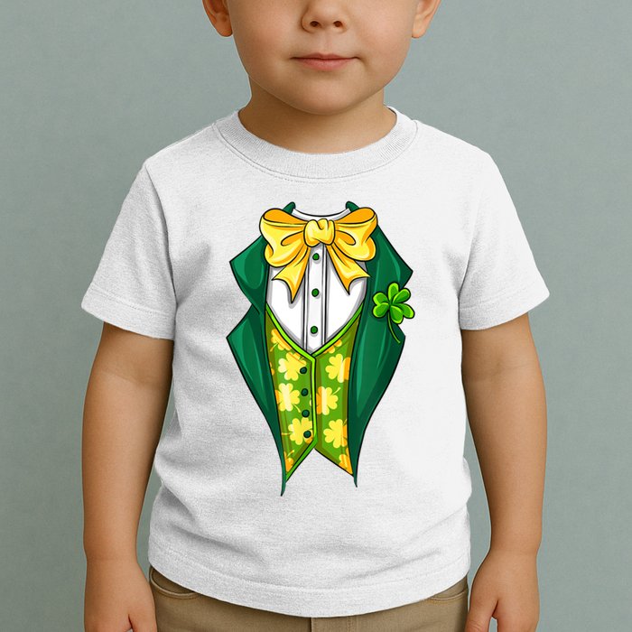 St Patrick's Day Tuxedo Toddler T-Shirt