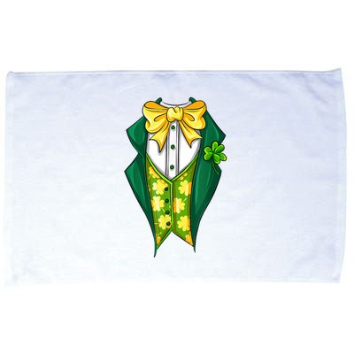 St Patrick's Day Tuxedo Microfiber Hand Towel