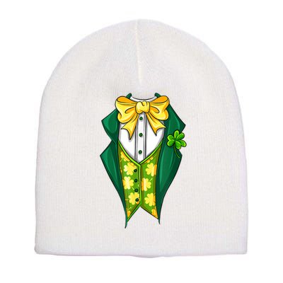 St Patrick's Day Tuxedo Short Acrylic Beanie